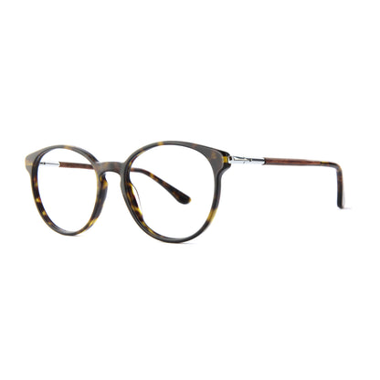 Woodfellas Brillenfassung Halo 11020 Walnussholz Havanna