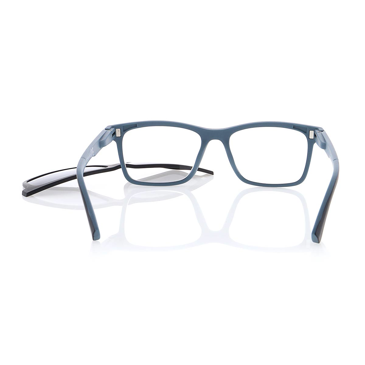 MPO Lesehilfe KLH188-4  schwarz grau mit Sonnenclip