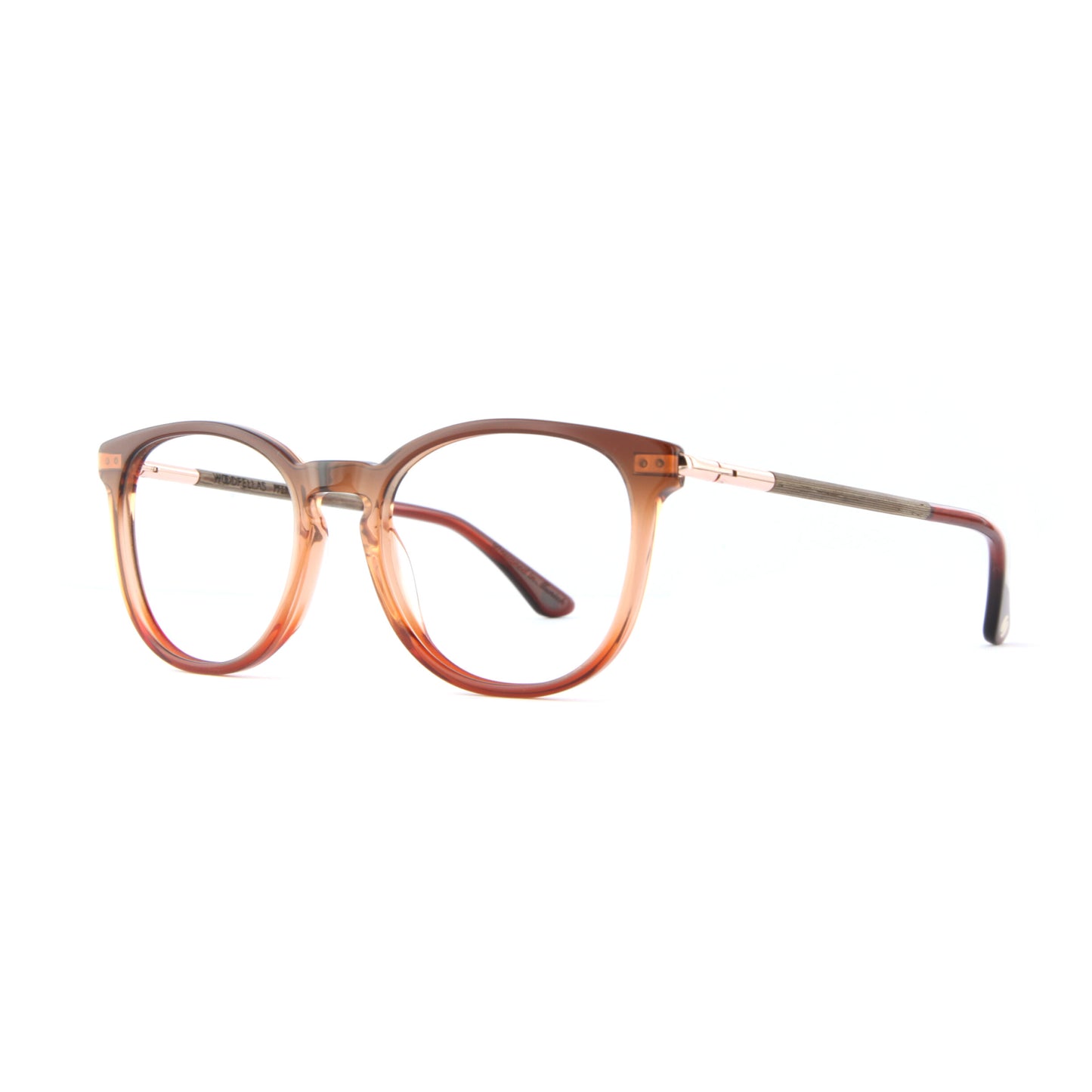 Woodfellas Brillenfassung Pfersee 11002 Curledholz Braun