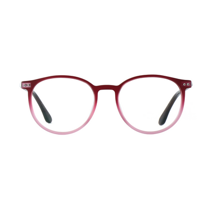 Woodfellas Brillenfassung Point 11037 Walnussholz Burgunder