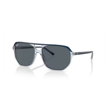 Ray Ban Sonnenbrille Bill One 0RB2205 1397R5 dunkelblau auf blau transparent