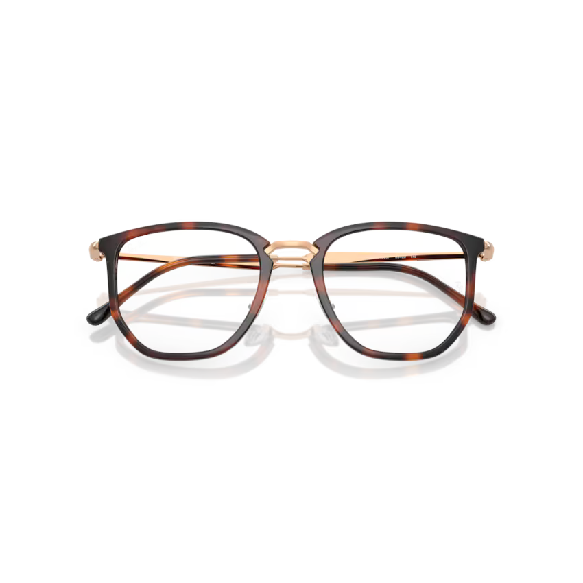 Ray Ban Brille 0RX4451V 5687 havana gestreift rosegold