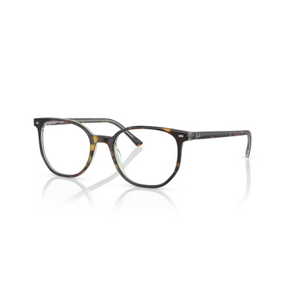 Ray Ban Brille Elliot 0RX5397 8249 havanna auf grün transparent