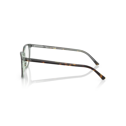 Ray Ban Brille Elliot 0RX5397 8249 havanna auf grün transparent