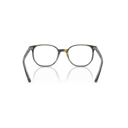 Ray Ban Brille Elliot 0RX5397 8249 havanna auf grün transparent