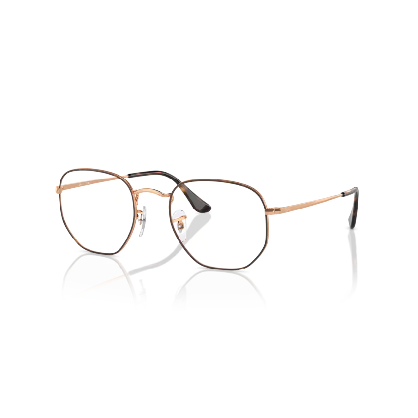 Ray Ban Brille 0RX6448 3176 havanna auf roségold