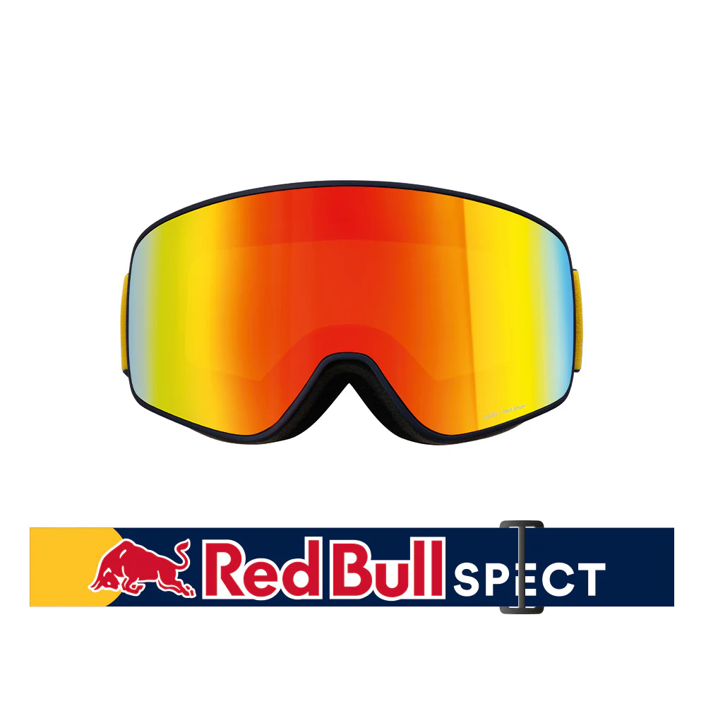 Red Bull SPECT Skibrille RUSH-14RE2 Blau Rot