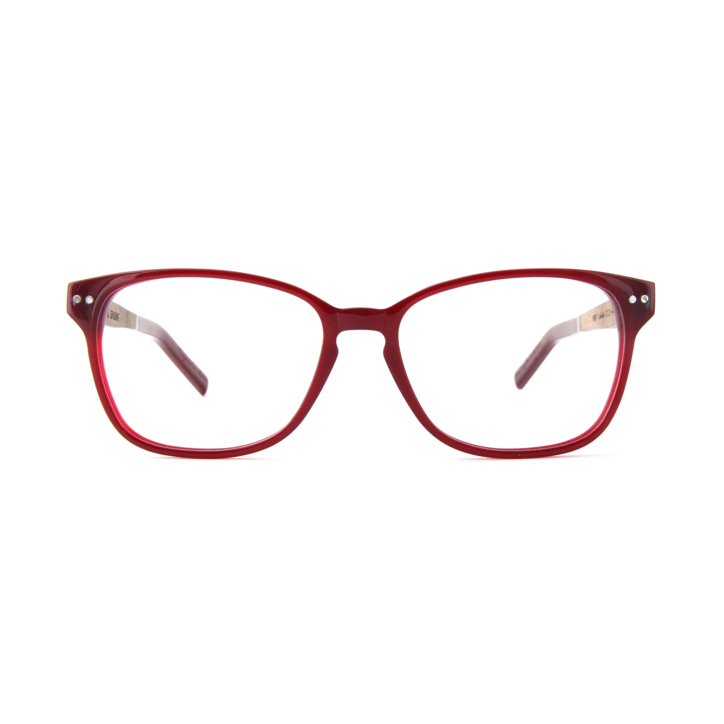 Woodfellas Brillenfassung Sendling Premium 10937 Wurzelholz Burgunderrot
