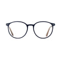 Woodfellas Brillenfassung Spot 11120 Makassarholz Blau