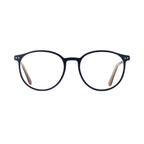 Woodfellas Brillenfassung Spot 11120 Makassarholz Blau