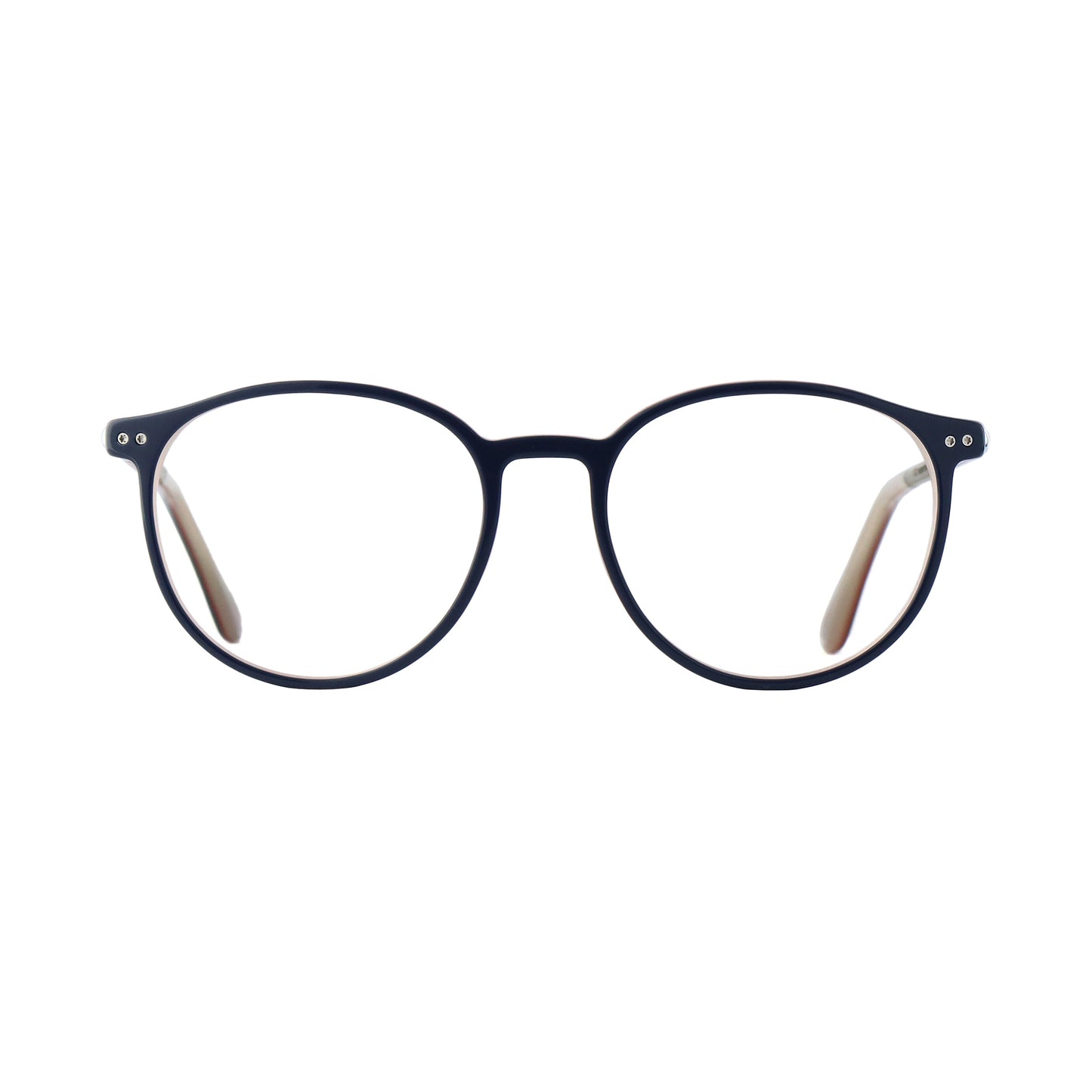 Woodfellas Brillenfassung Spot 11120 Makassarholz Blau