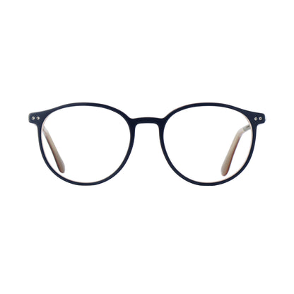 Woodfellas Brillenfassung Spot 11120 Makassarholz Blau