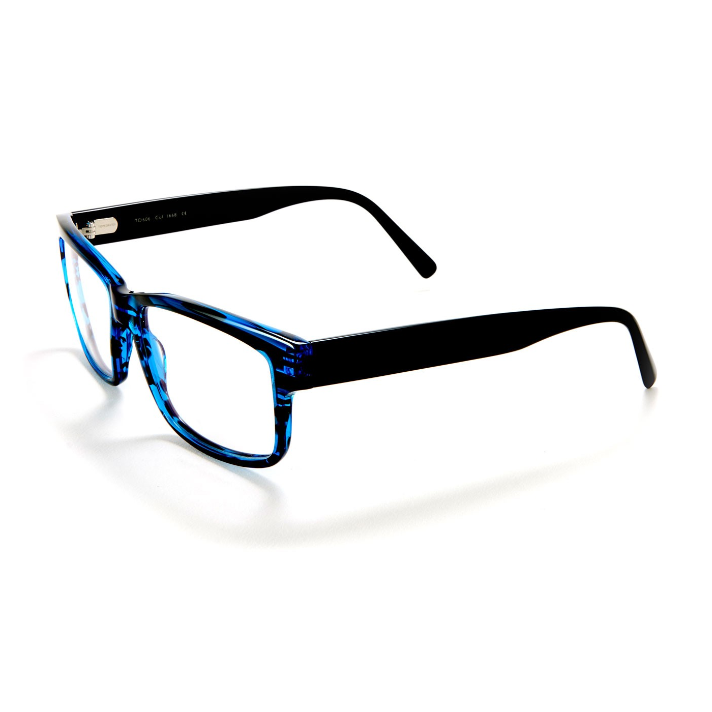 Tom Davies Brille TD606 Col. 1668 blau schwarz