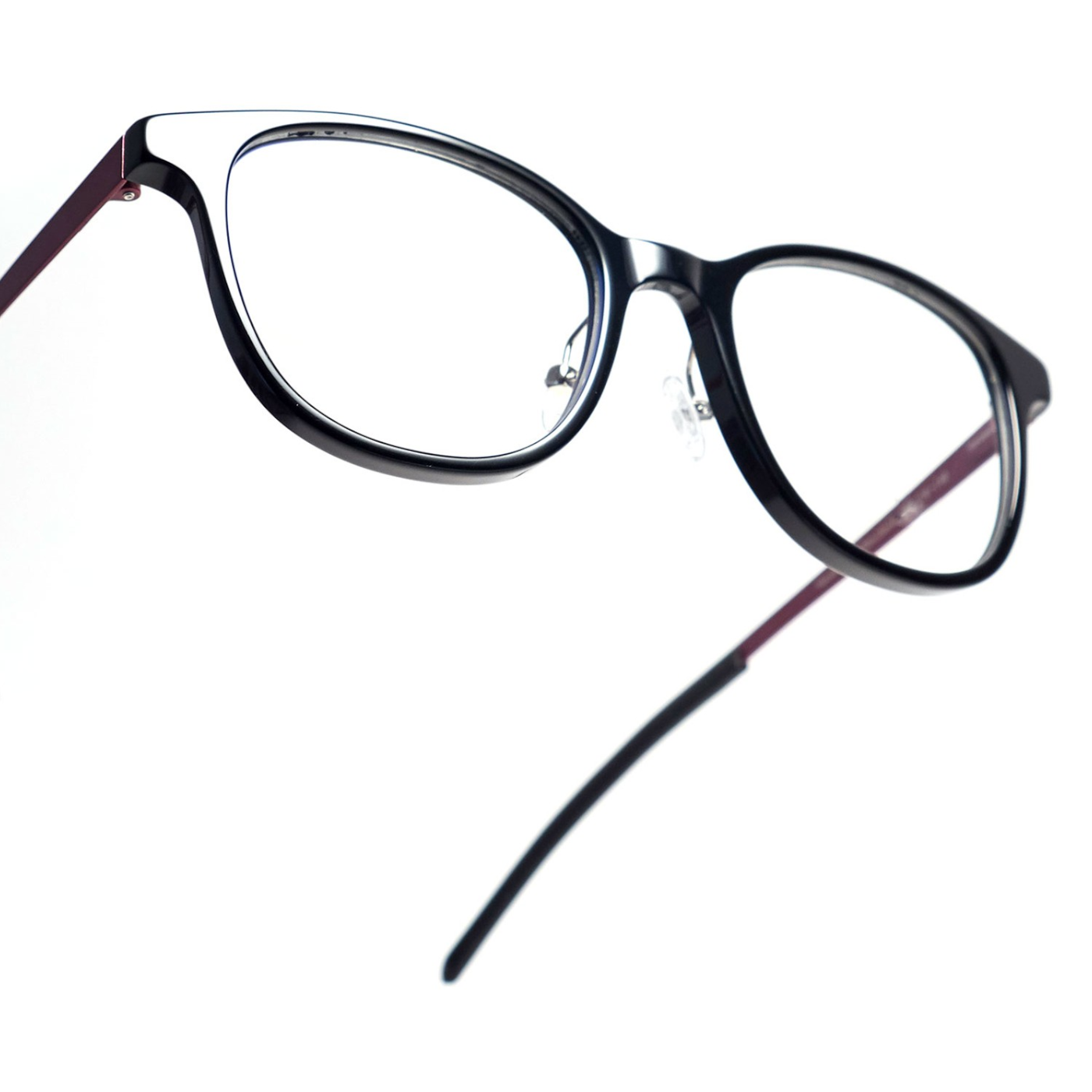 Tom Davies Brille TD662 Col.1899 schwarz burgunder