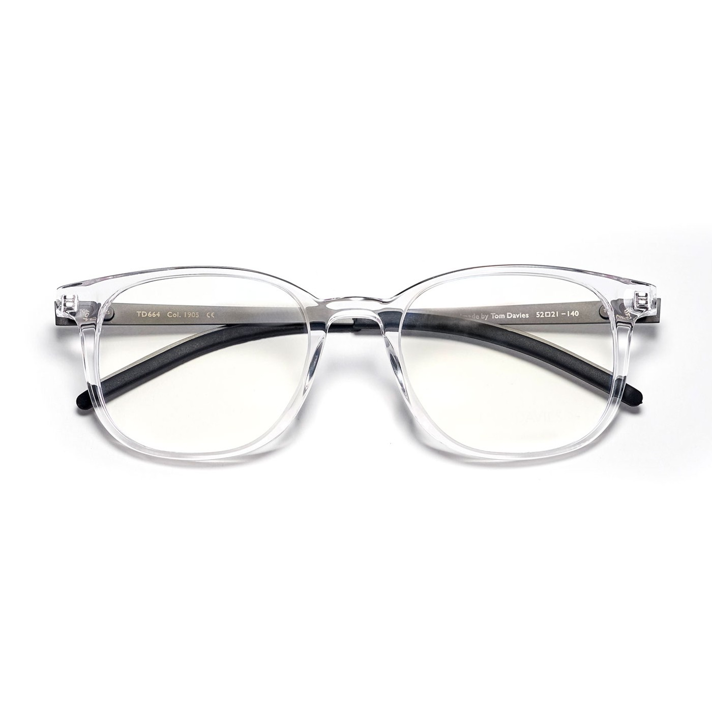 Tom Davies Brille TD664 Col.1905 Kristall