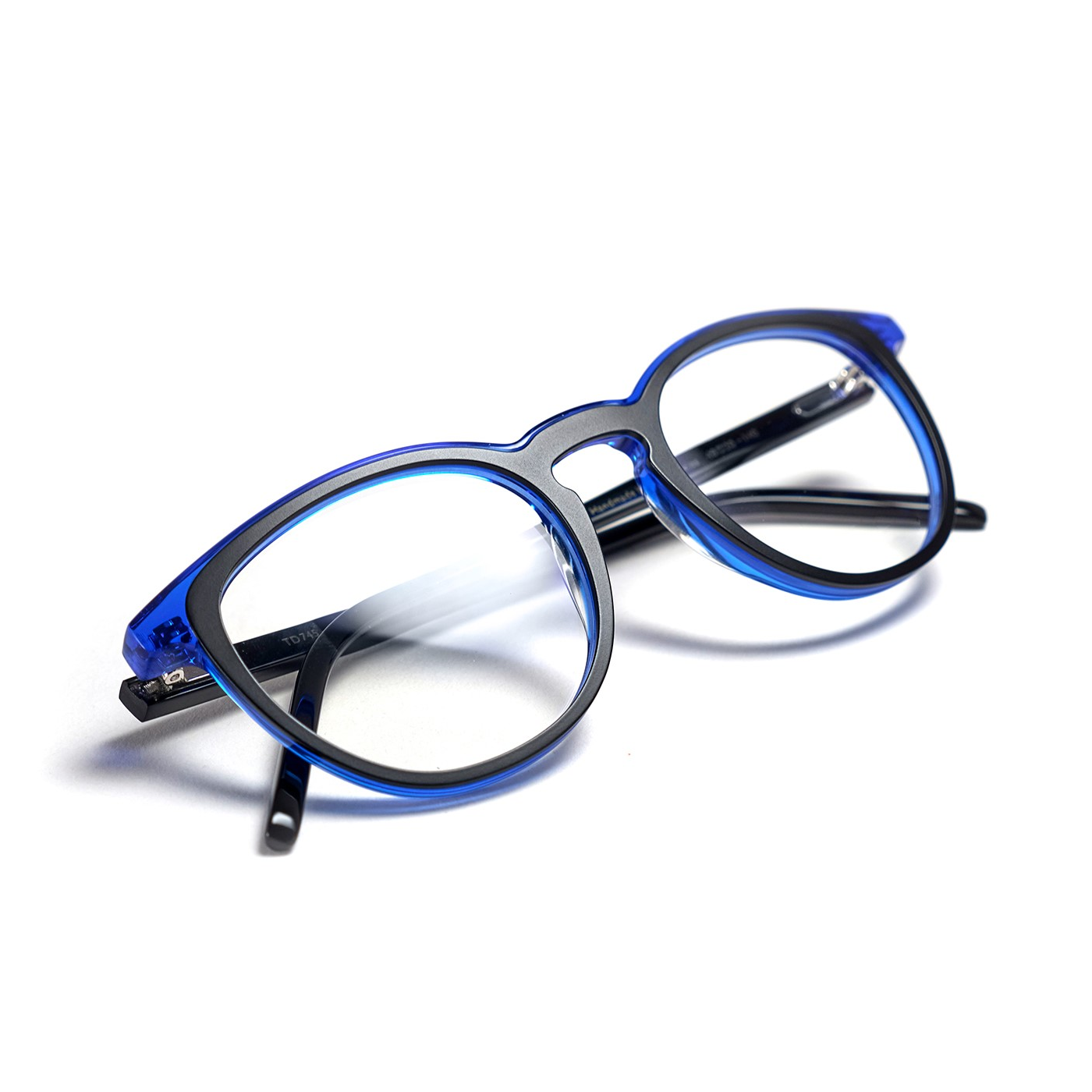 Tom Davies Brille TD745 Col.2219 Blau Schwarz