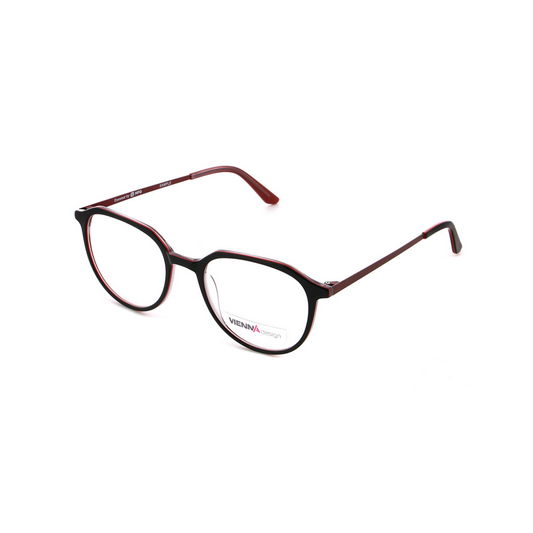 Vienna Design Brille UN791-01 schwarz rot