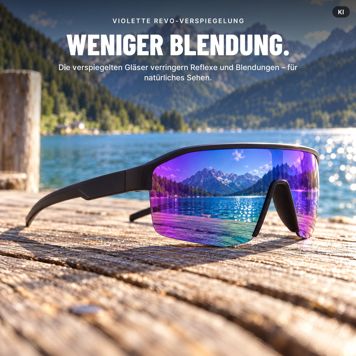Red Bull SPECT Eyewear Sonnenbrille DUNDEE-003 schwarz