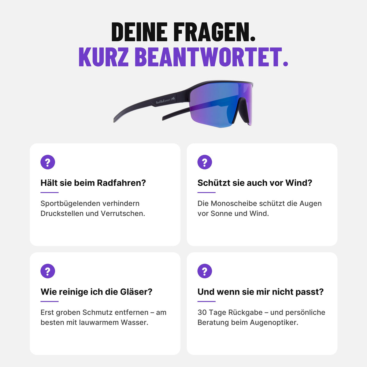 Red Bull SPECT Eyewear Sonnenbrille DUNDEE-003 schwarz