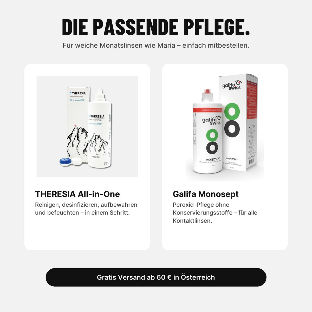 Maria Meine Monatslinse sphärisch 6er