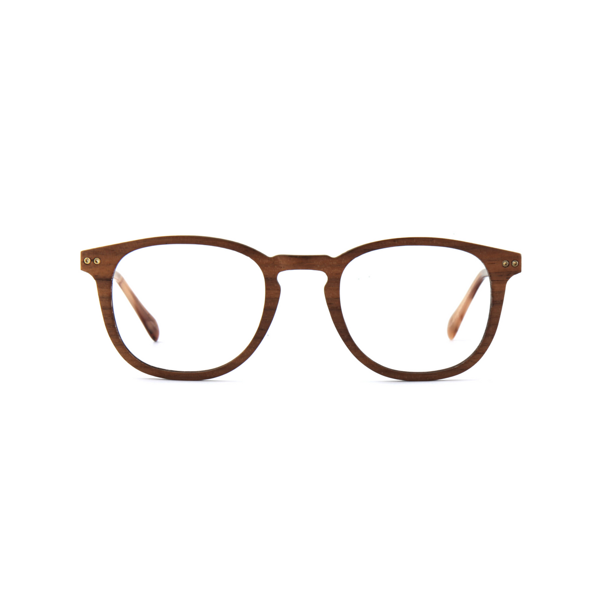 Woodfellas Brillenfassung Bogenhausen Air 10997 Walnussholz Gold