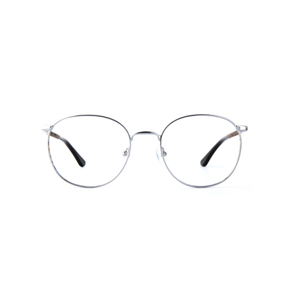 Woodfellas Brillenfassung Braunfels 11010 Ebenholz Silber