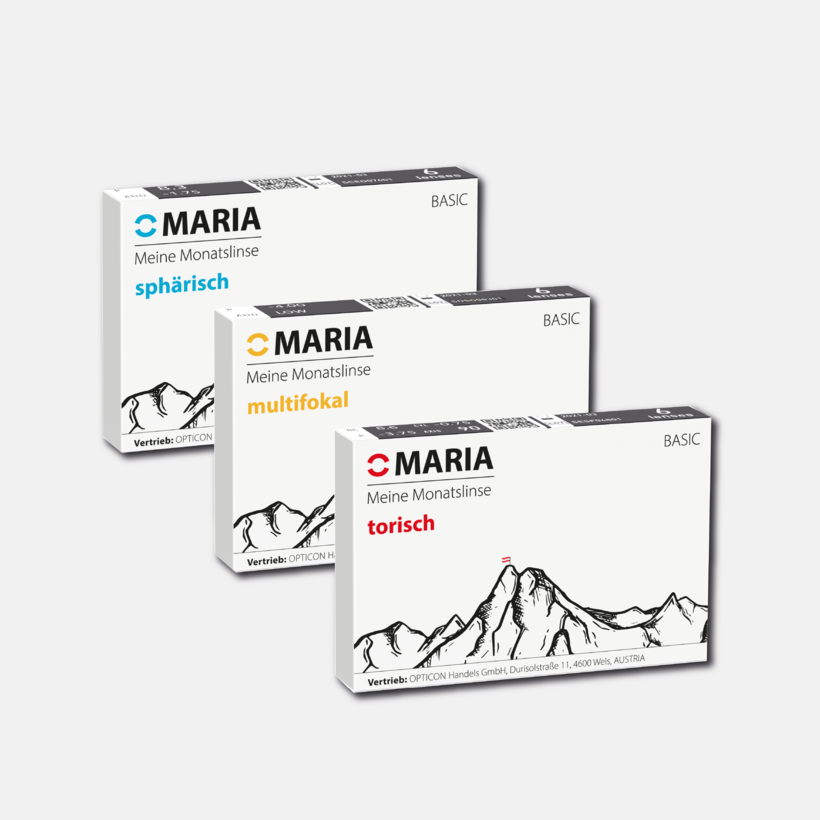 Maria Meine Monatslinse sphärisch 6er
