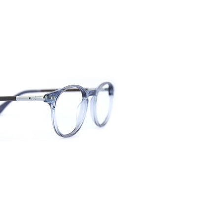 Woodfellas Brillenfassung Heat 11082 Schwarzeiche Blau transparent
