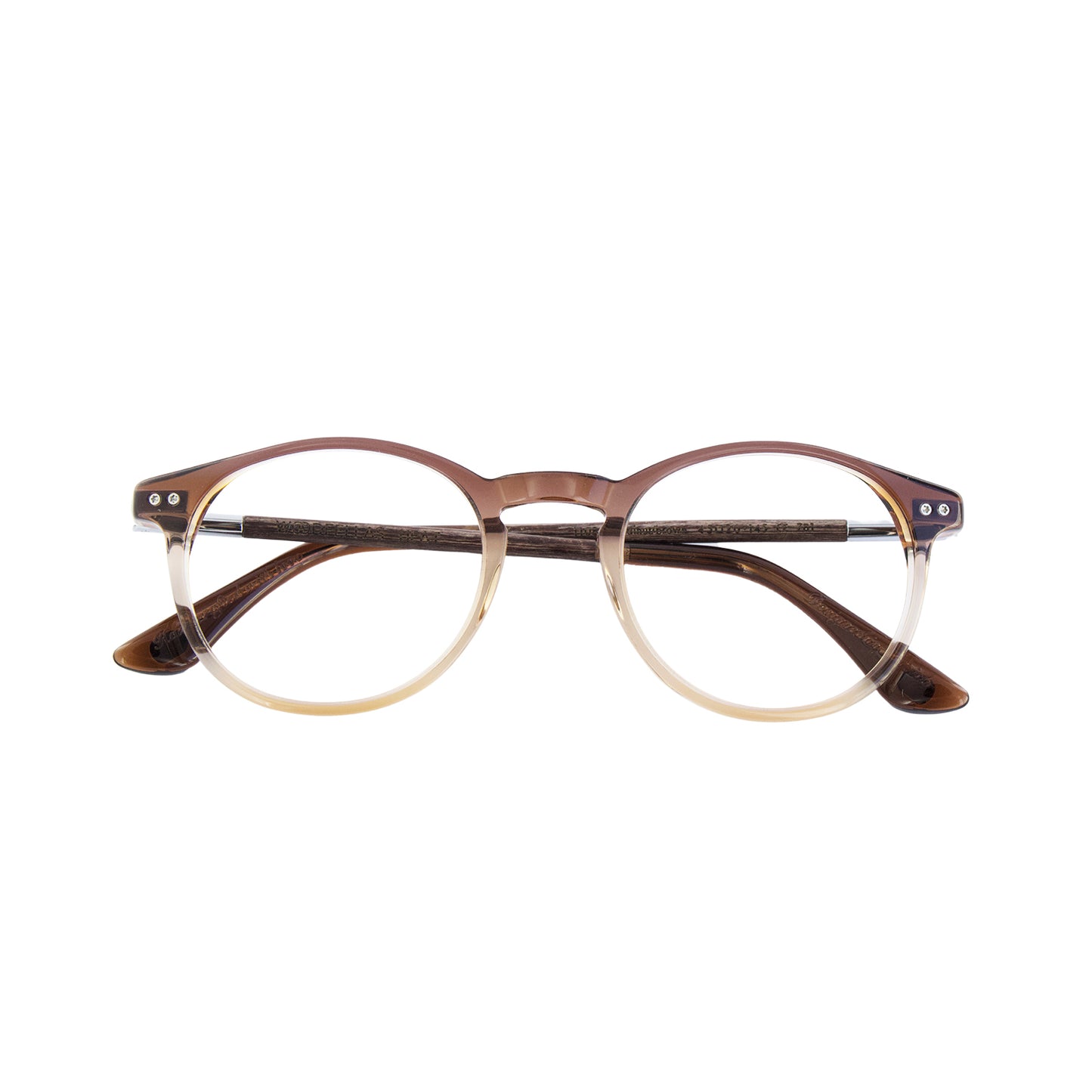 Woodfellas Brillenfassung Heat 11082 Walnussholz Braun