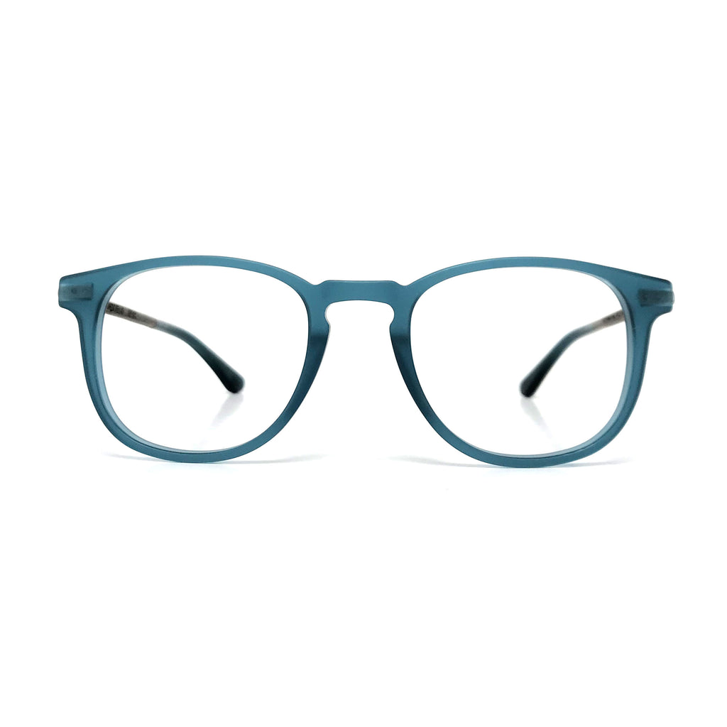 Woodfellas Brillenfassung Irenic 11021 Walnussholz Blau