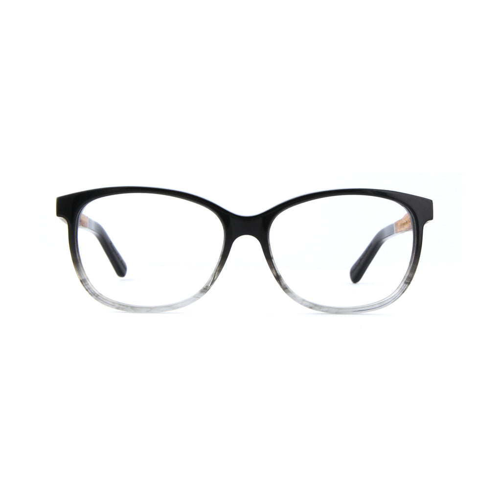 Woodfellas Brillenfassung Marzoll Premium 11014 Ebenholz Schwarz