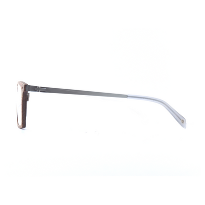 Woodfellas Brillenfassung Maximilian Air 10996 Palmholz Silber