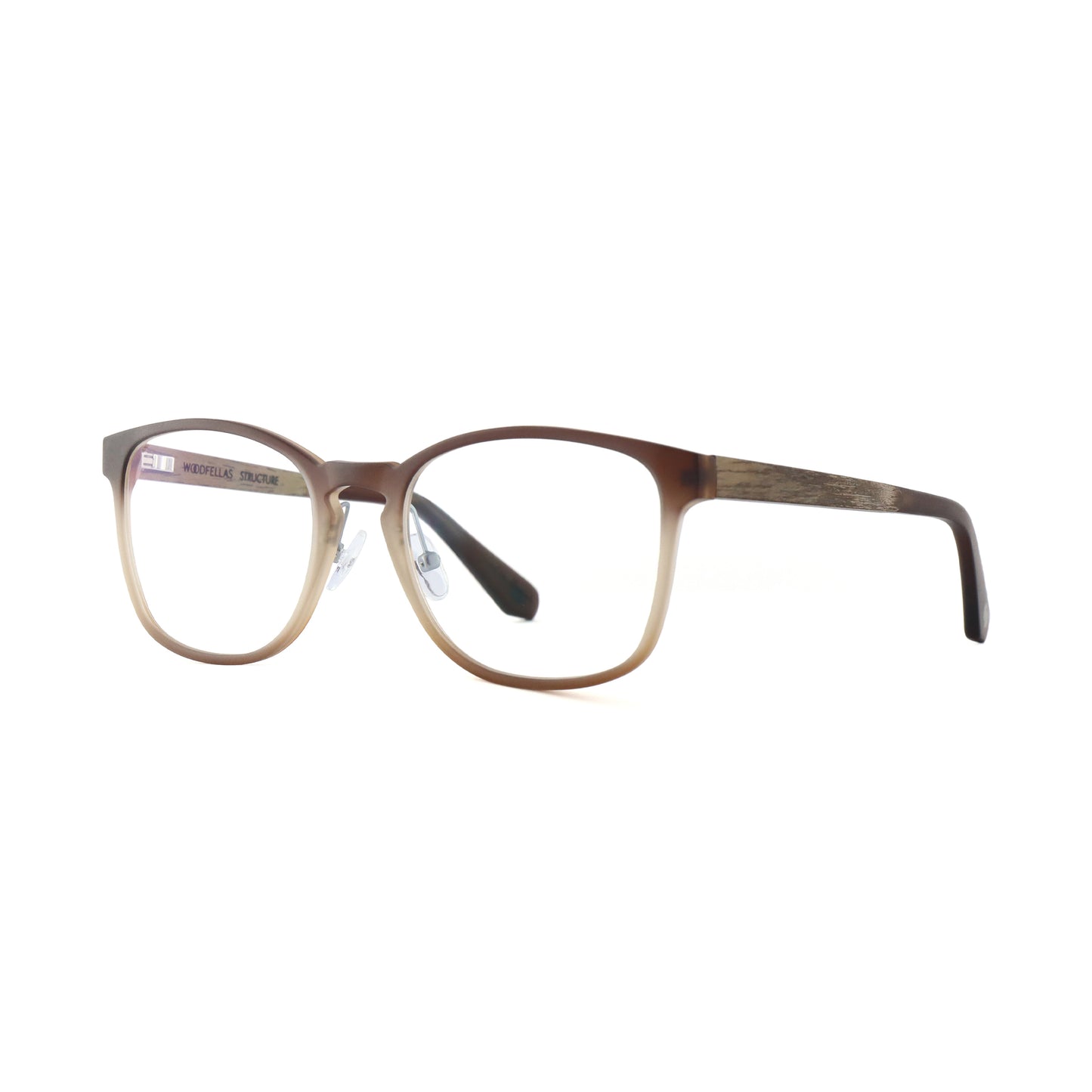 Woodfellas Brillenfassung Structure 11117 Walnussholz Braun